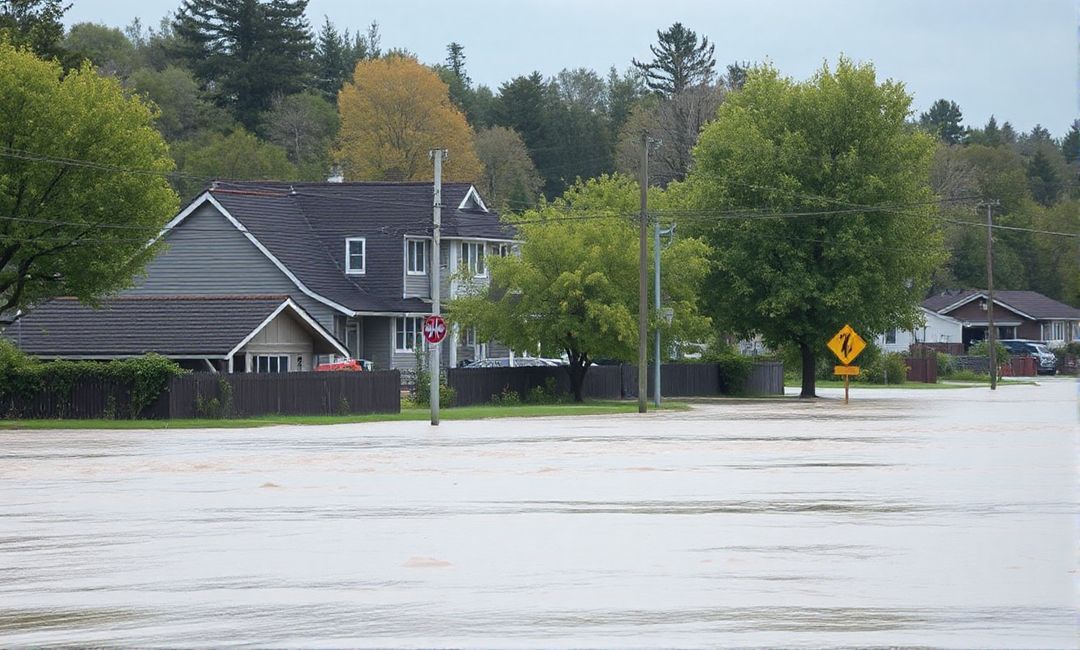 How temperature affects flood risks