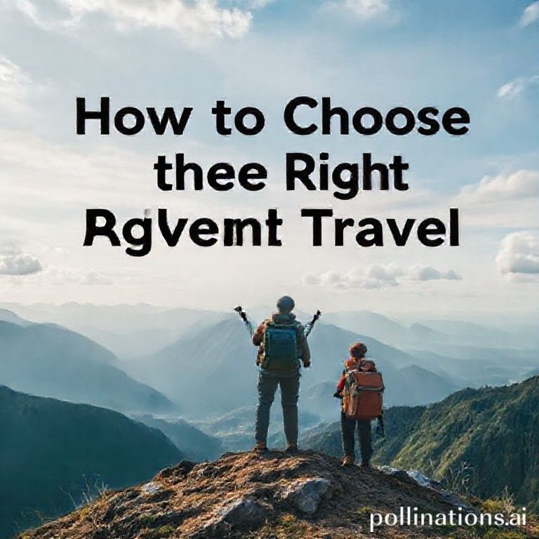 How to Choose the Right Adventure Travel Company