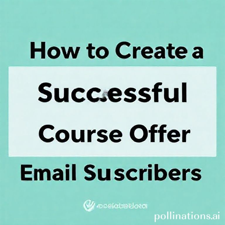 How to Create a Successful Free Trial or Course Offer for Your Email Subscribers