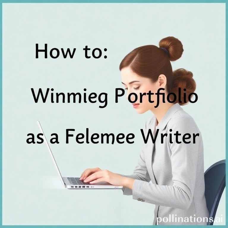 How to Create a Winning Portfolio as a Freelance Writer