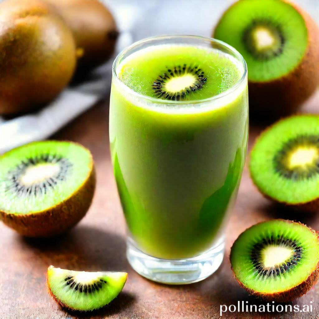 How to Make Kiwi Juice at Home