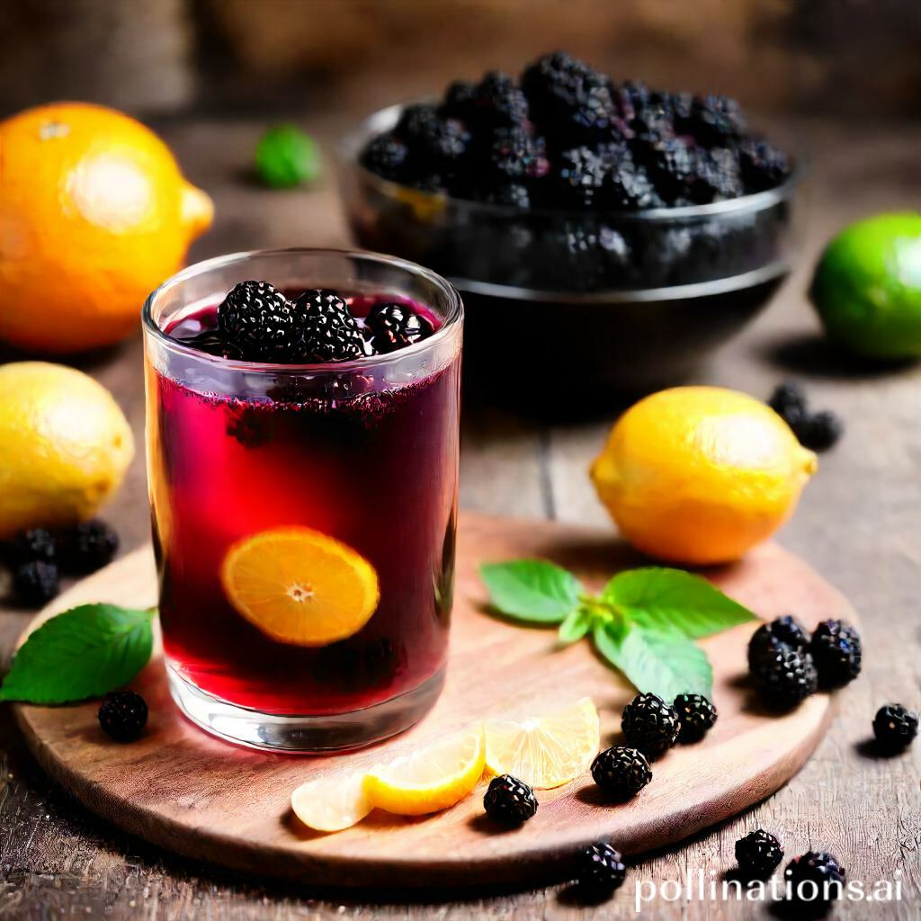 How to Prepare Blackberry Citrus Tea at Home