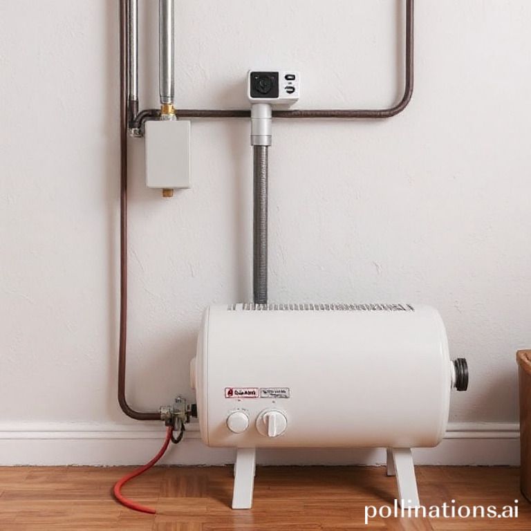 How to calculate the impact of insulation on heater energy efficiency?