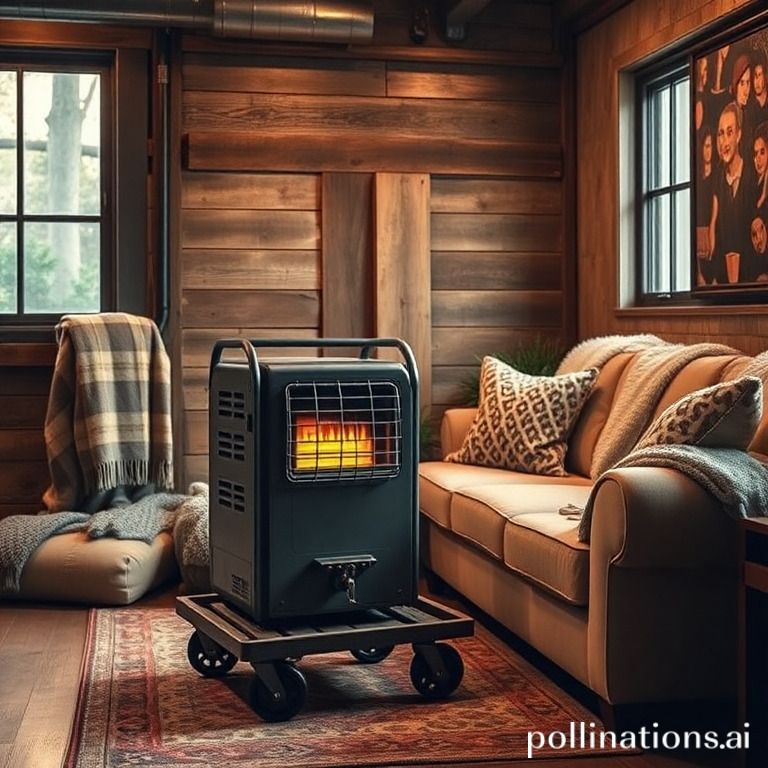 How to choose the location for installing a portable heater?