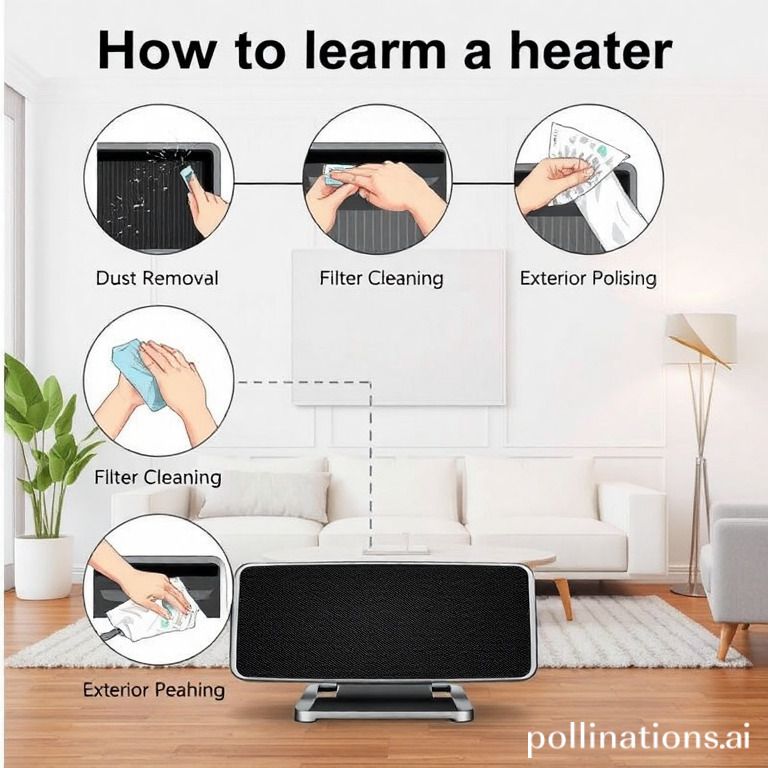 How to clean a heater effectively to ensure its durability?