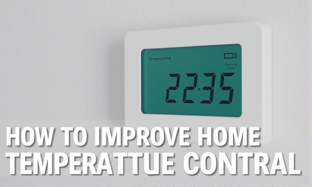 How to improve home temperature control