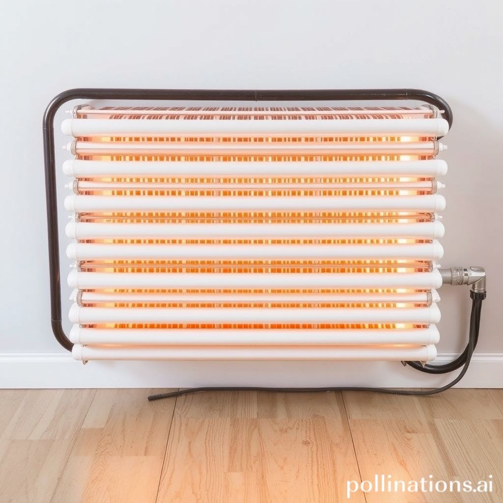 How to improve the energy efficiency of a radiant heater?