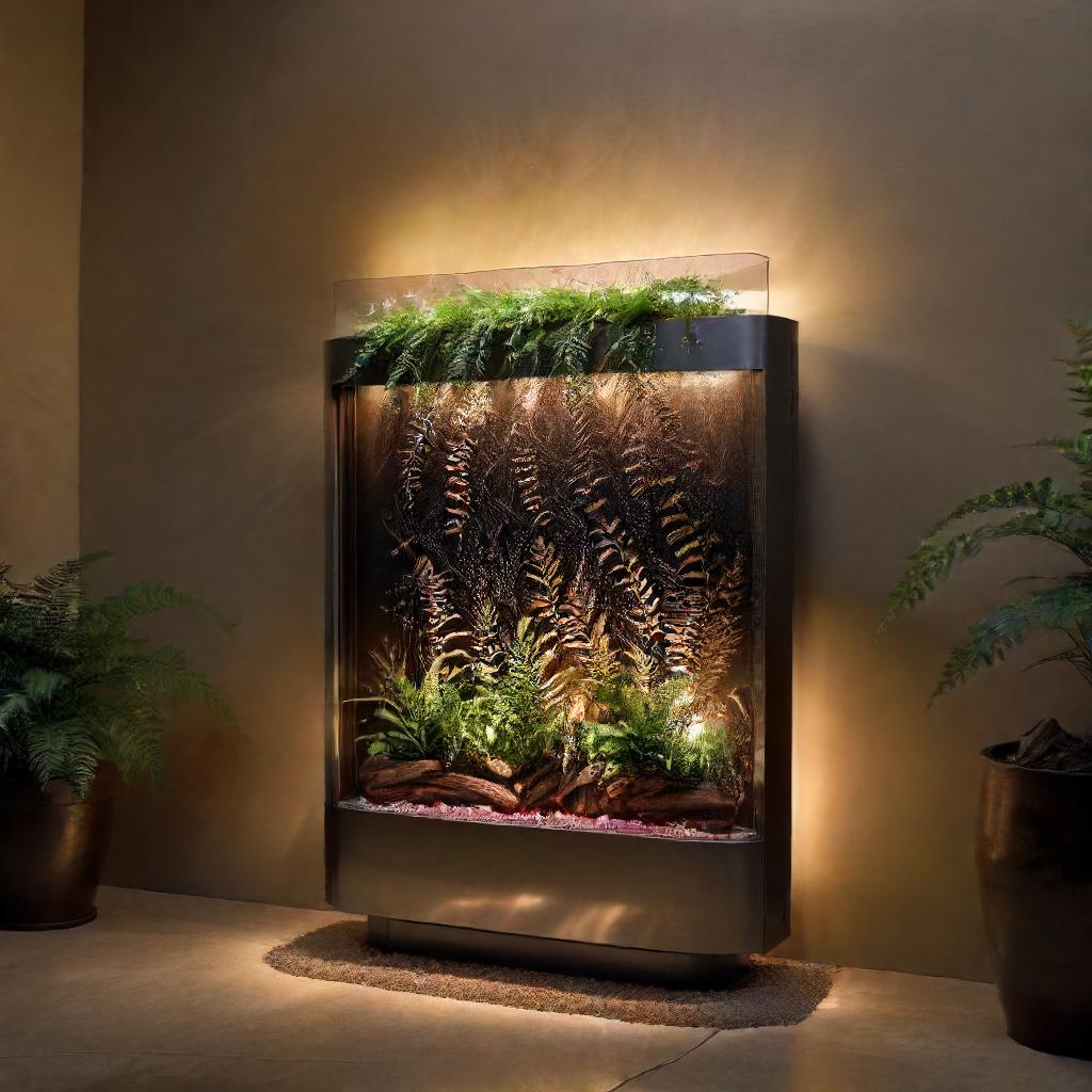 How to incorporate natural elements into the design of a modern heater?