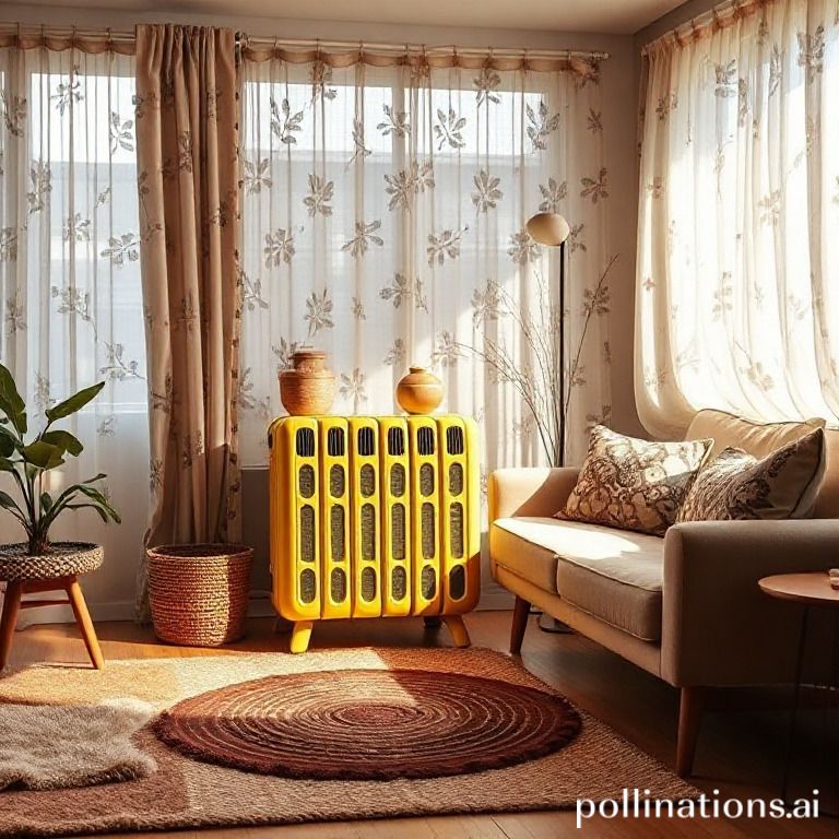 How to incorporate retro style into a vintage heater?