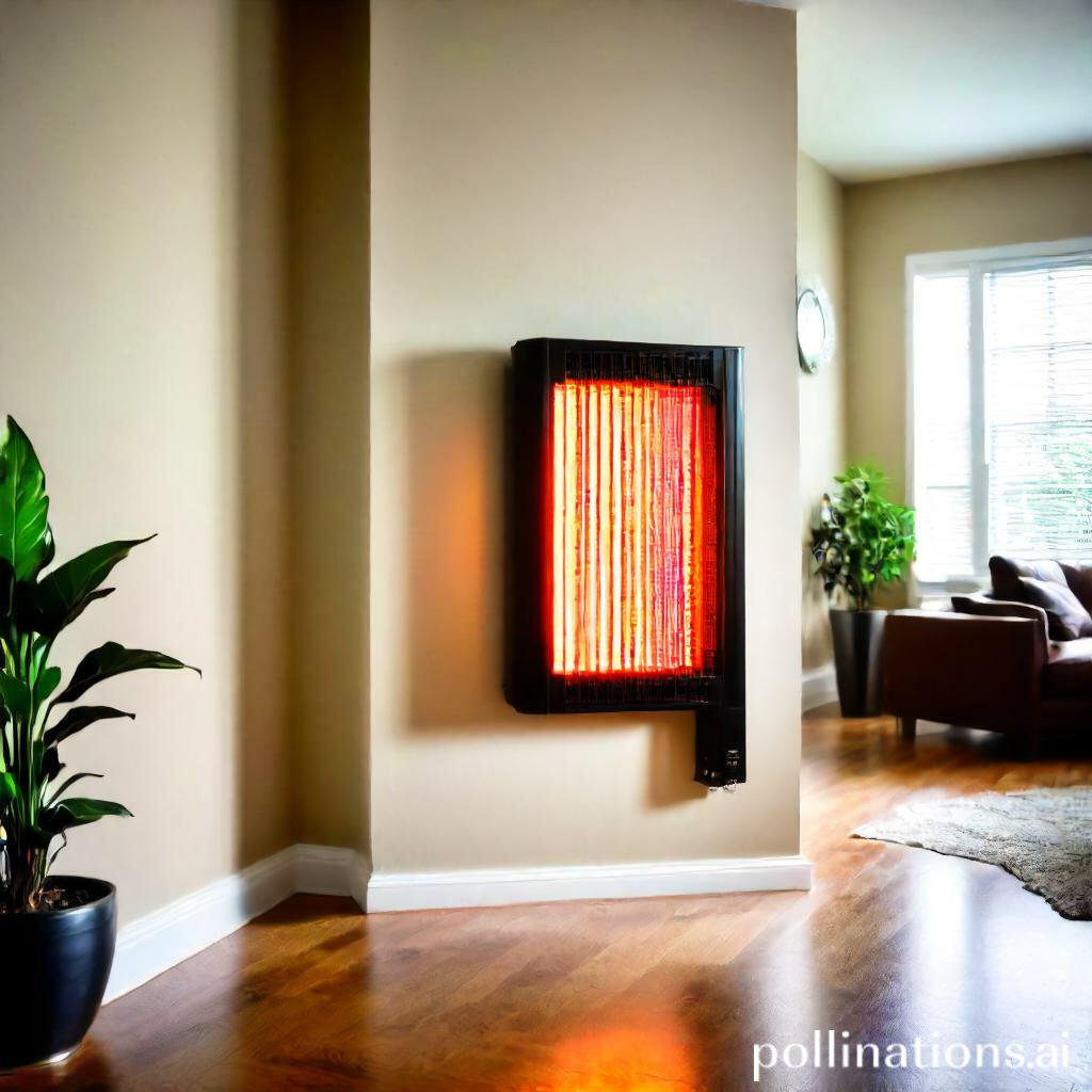 How to integrate a radiant heater into interior design?
