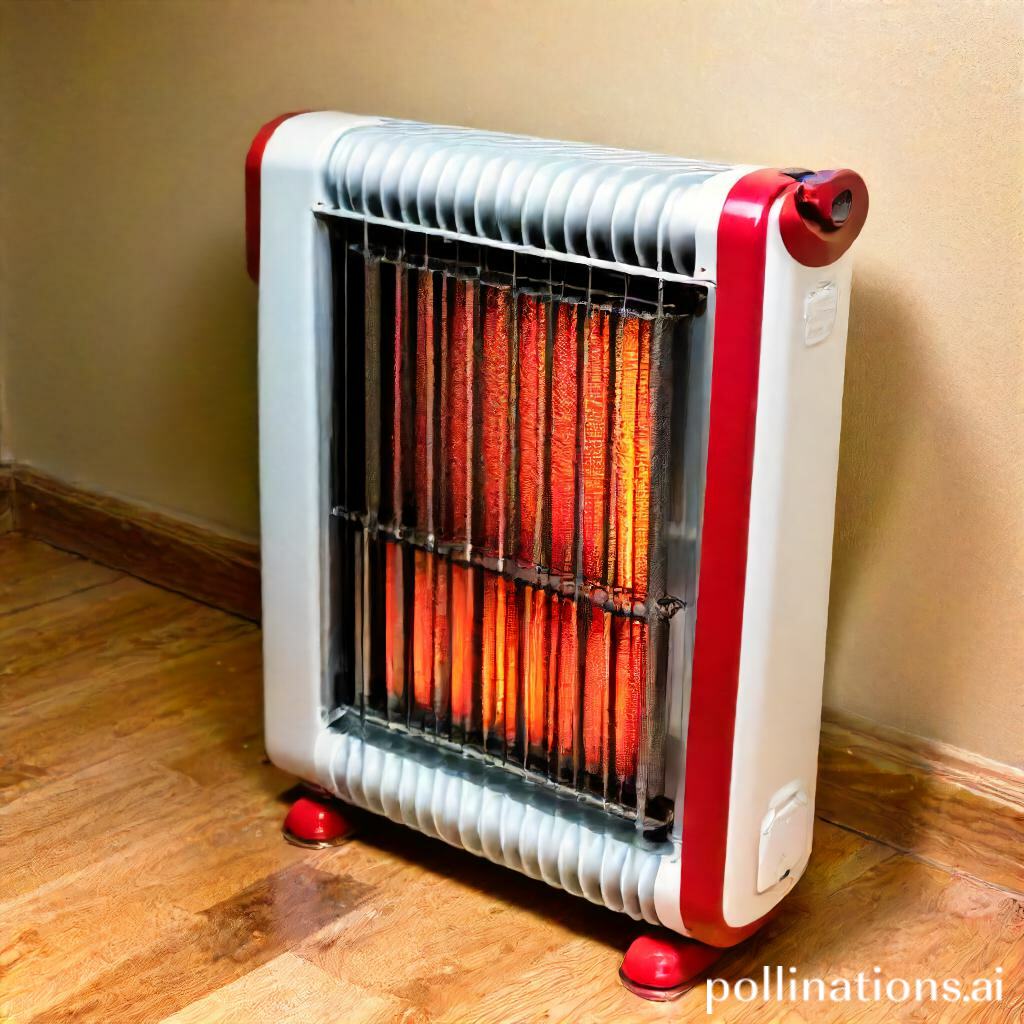 How to maintain the heating elements of a radiant heater?