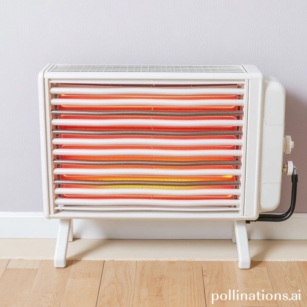 How to maintain the heating elements of a radiant heater?