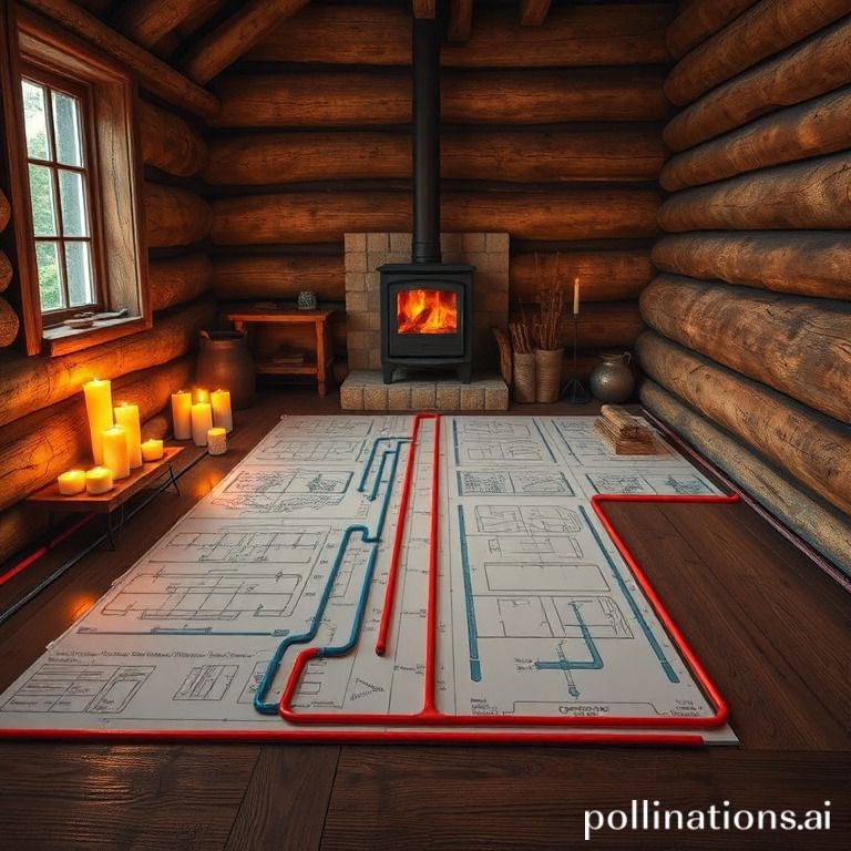 How to maintain the hydronic heating system under the floor?