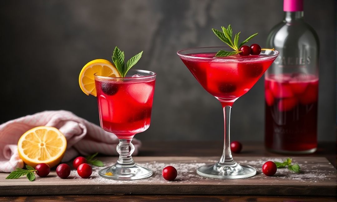 How to make cranberry cocktails