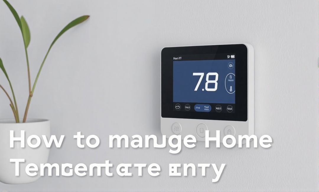 How to manage home temperature remotely