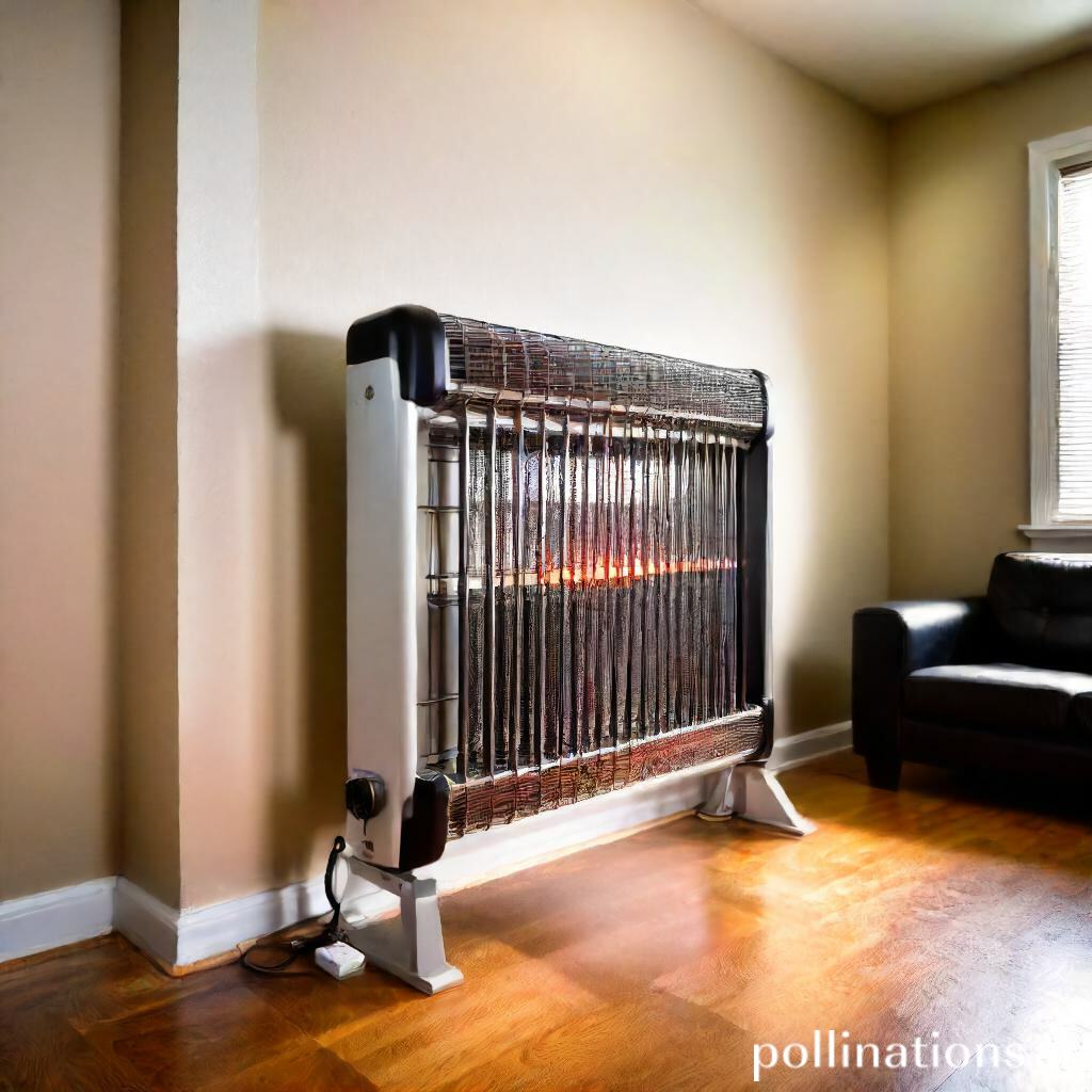 How to maximize the efficiency of a radiant heater?
