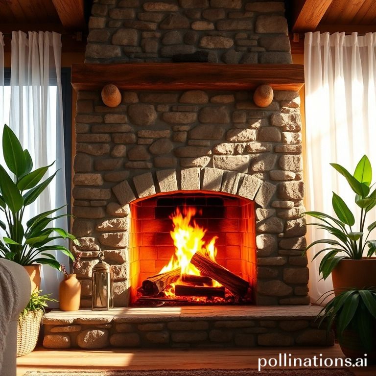 How to maximize the energy efficiency of a wood-burning fireplace?