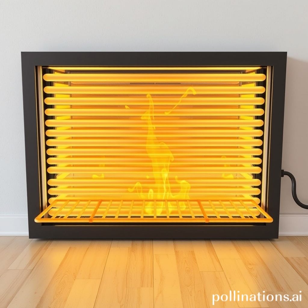 How to optimize heat distribution in a radiant heater?