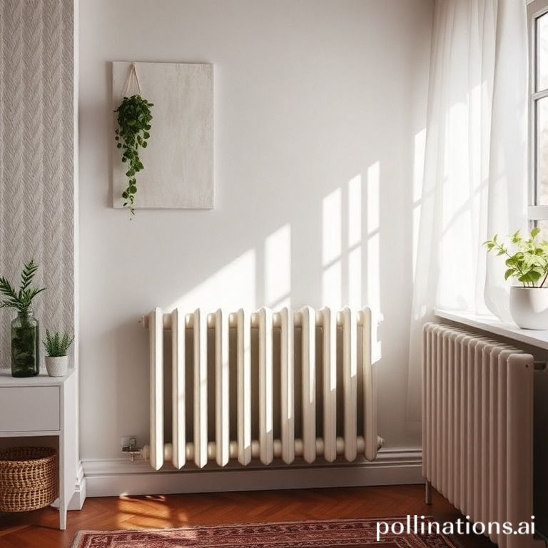 How to optimize the energy efficiency of a central heating radiator?