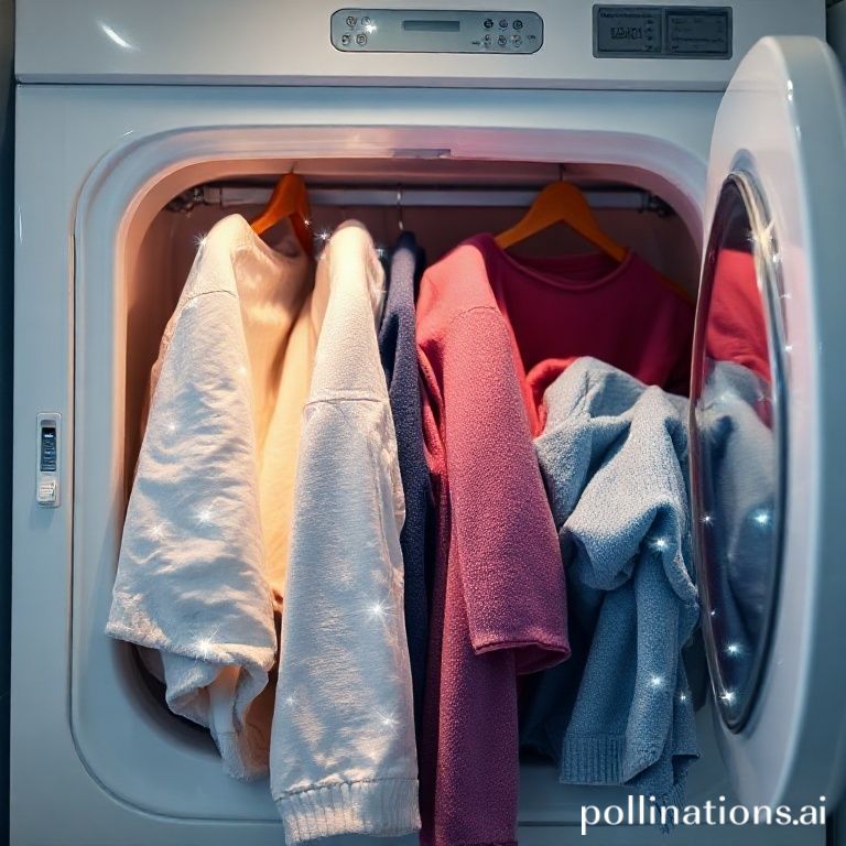 세탁기 건조 시 정전기 방지 방법은?