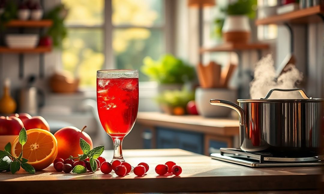 How to reduce cranberry juice in recipes