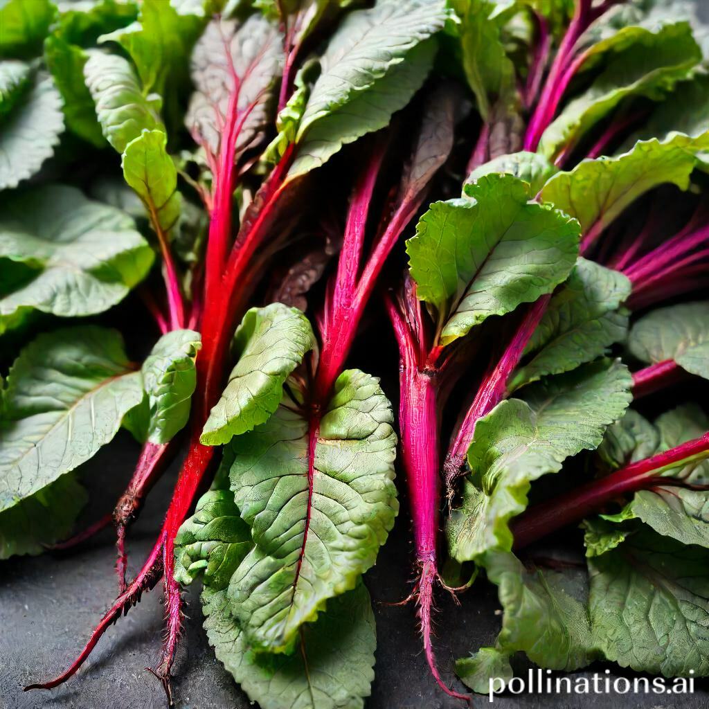 Selecting and Storing Beetroot Leaves for Freshness