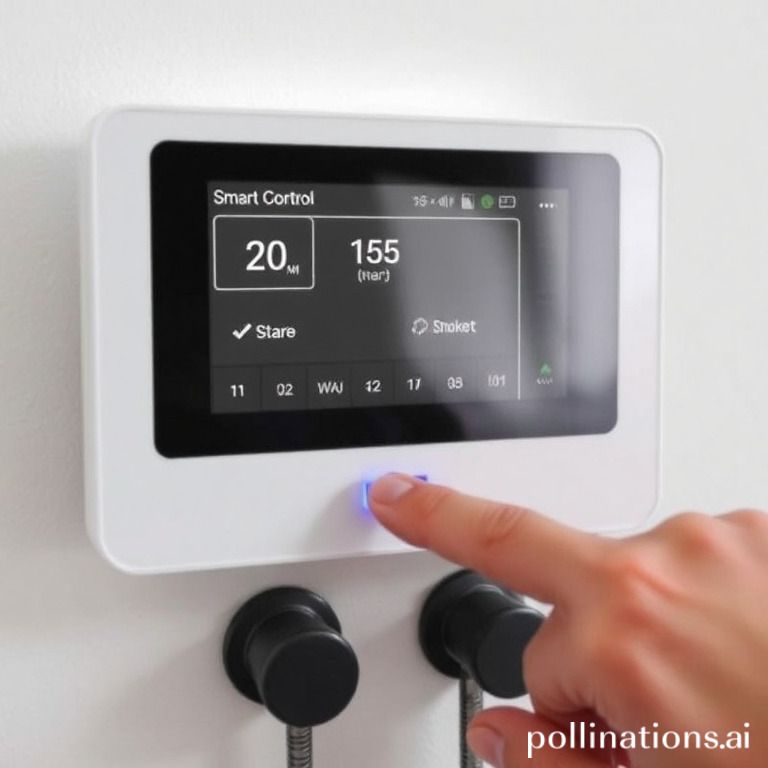 How to update the software of my smart control system for heating?