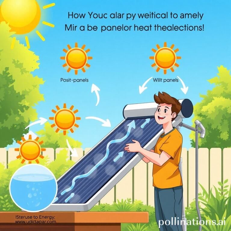 How to use a solar-powered heater effectively?