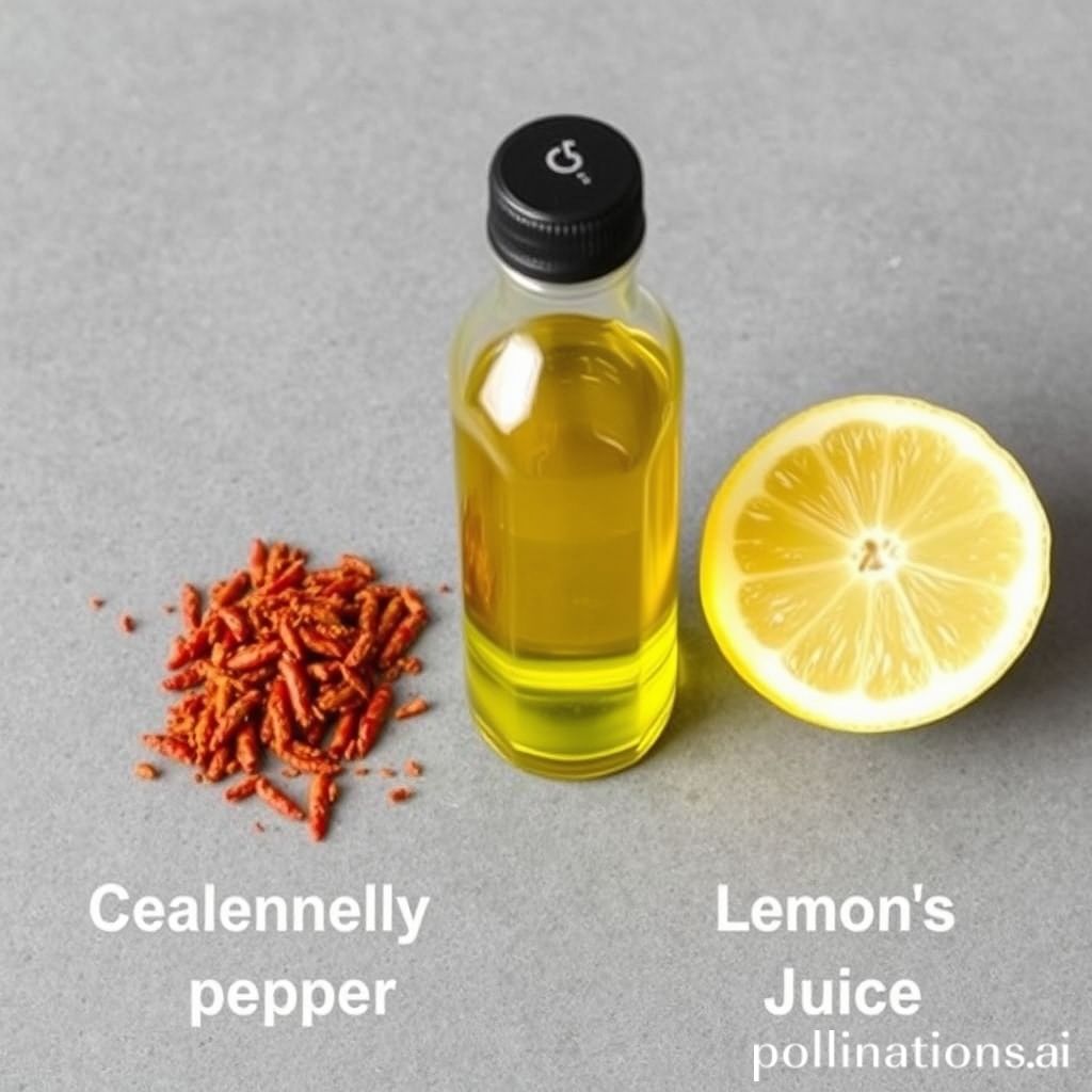 How to use olive oil, cayenne pepper, and lemon juice in cooking