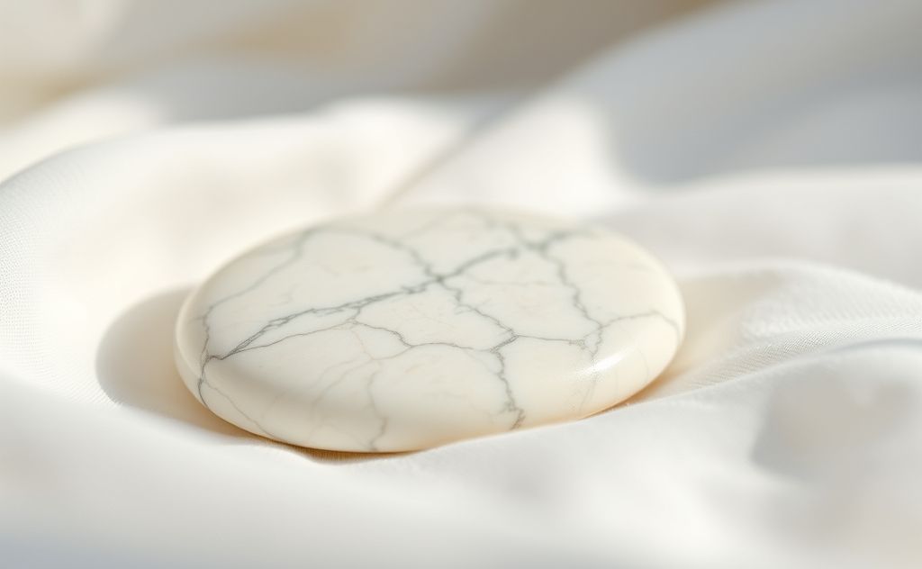 Howlite enhances calmness and emotional balance