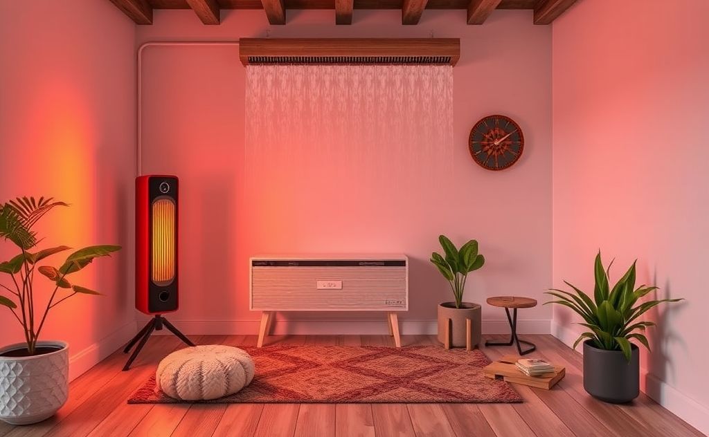Humidity and moisture influence infrared heater setup