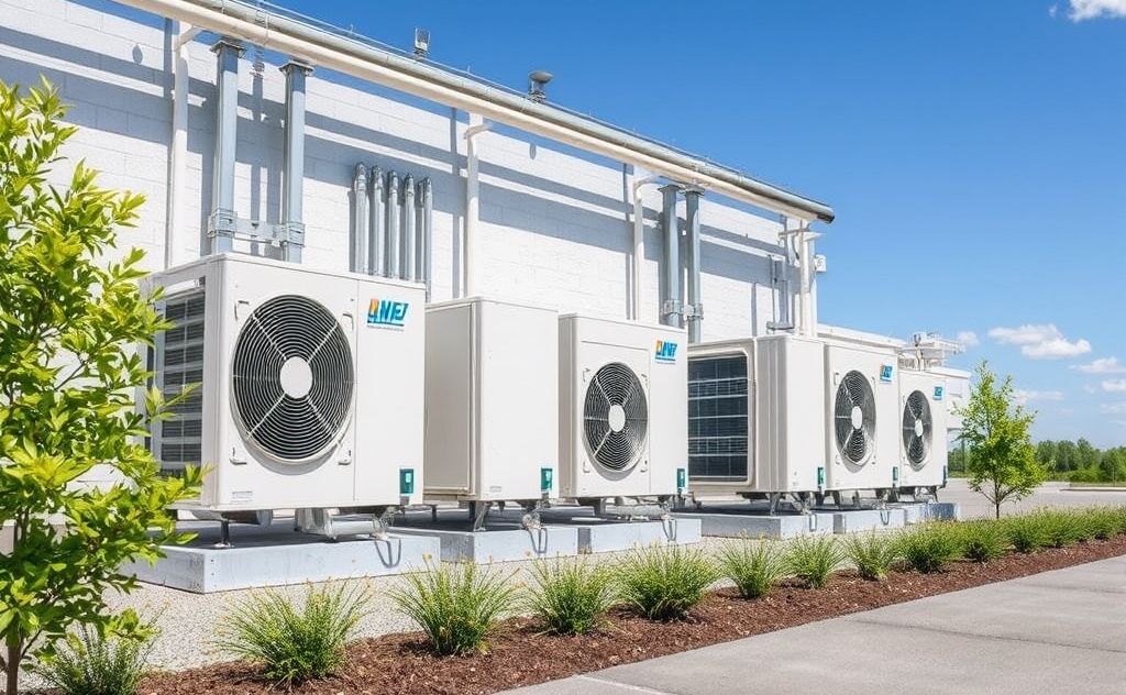 Hybrid HVAC systems for efficient energy savings