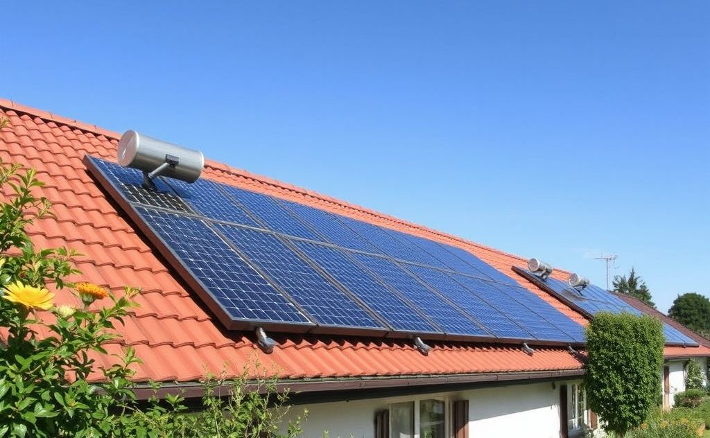 Hybrid solar heater options for efficient energy use