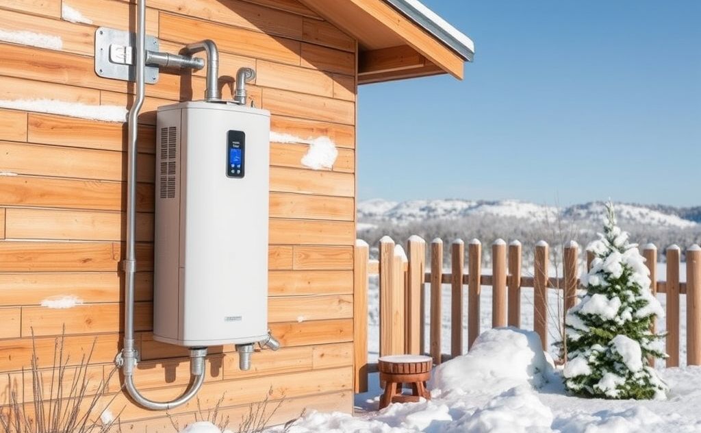Hybrid water heater efficiency in winter conditions