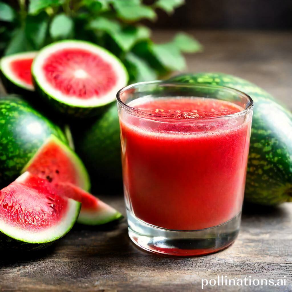 Refreshing and Nourishing Watermelon Juice