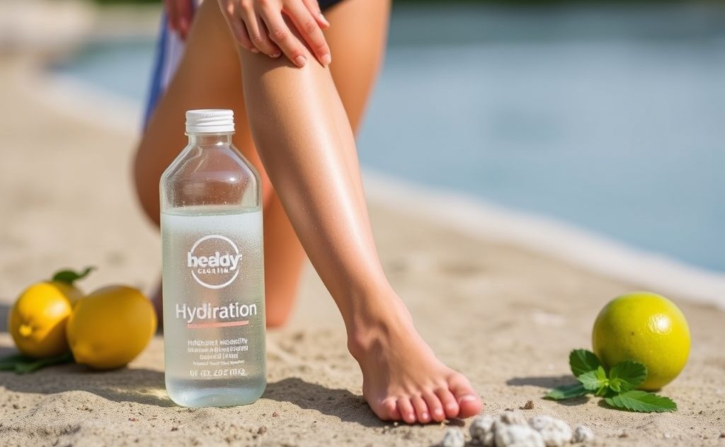 Hydration solutions for leg cramps relief