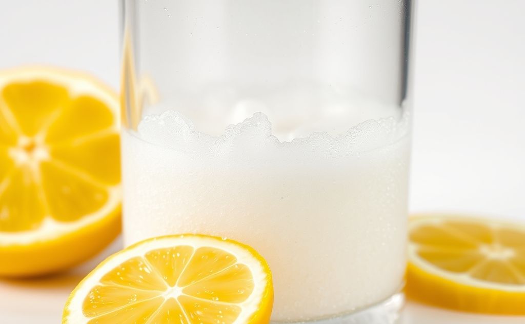 Hydrogen peroxide and lemon juice reaction effects