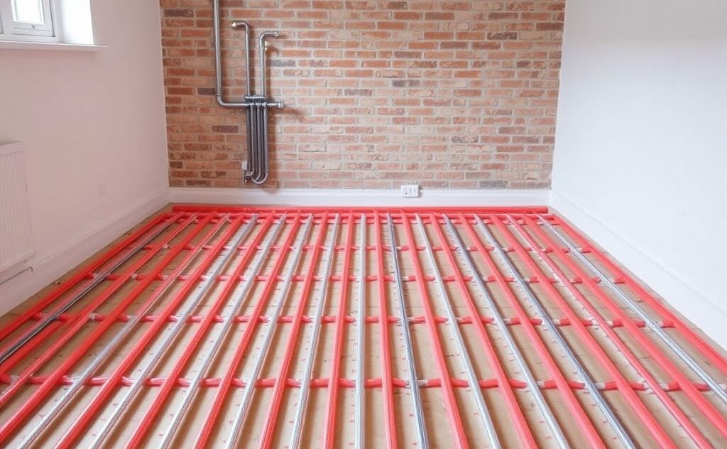 Hydronic heating system underfloor installation guide