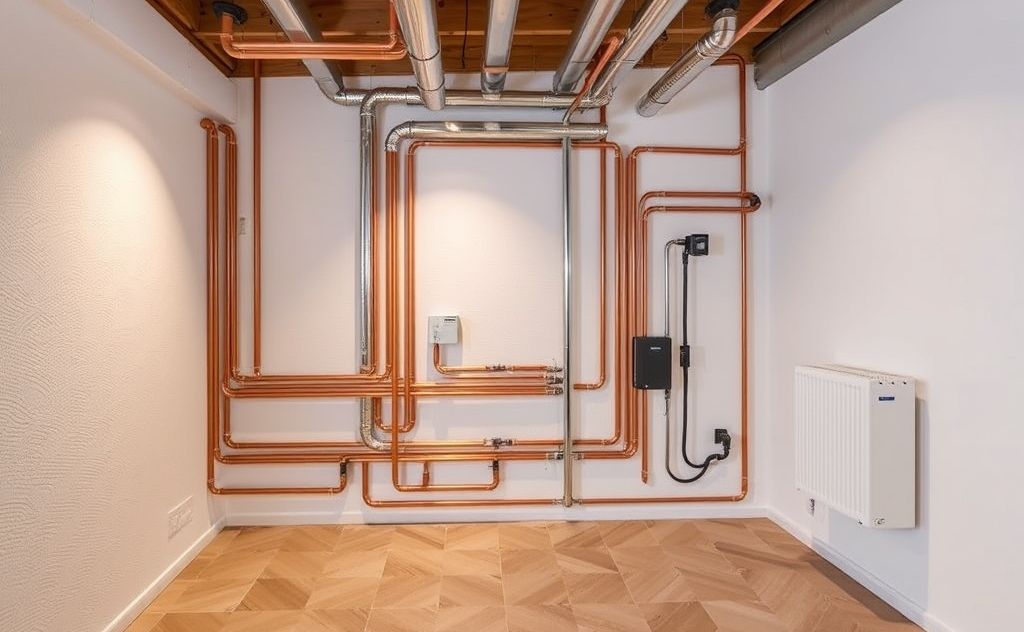 Hydronic system installation radiant heater standards