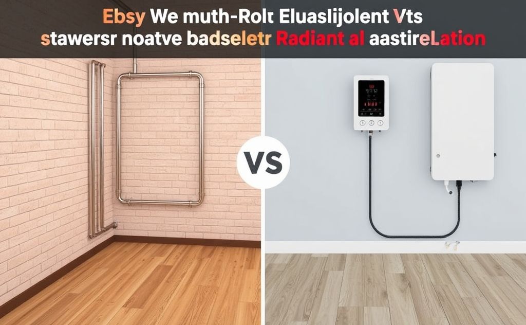 Hydronic vs Electric Radiant Heating Comparison