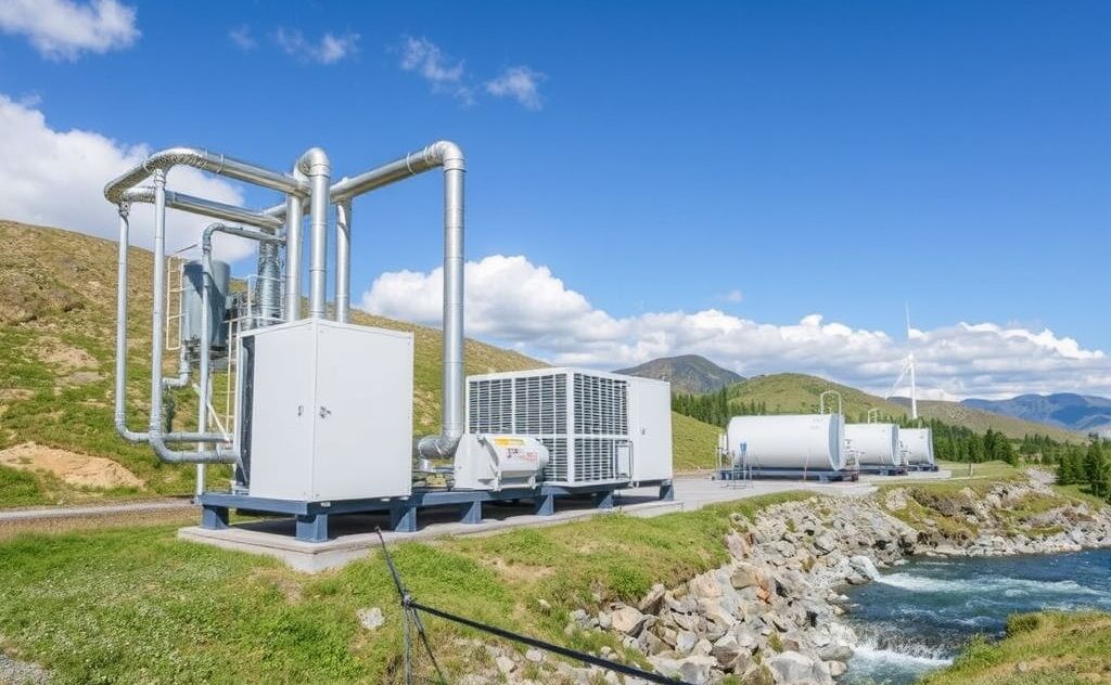 Hydropower benefits for HVAC systems