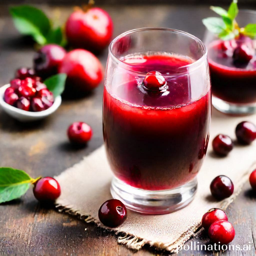 INCORPORATING CRANBERRY JUICE INTO YOUR DIET