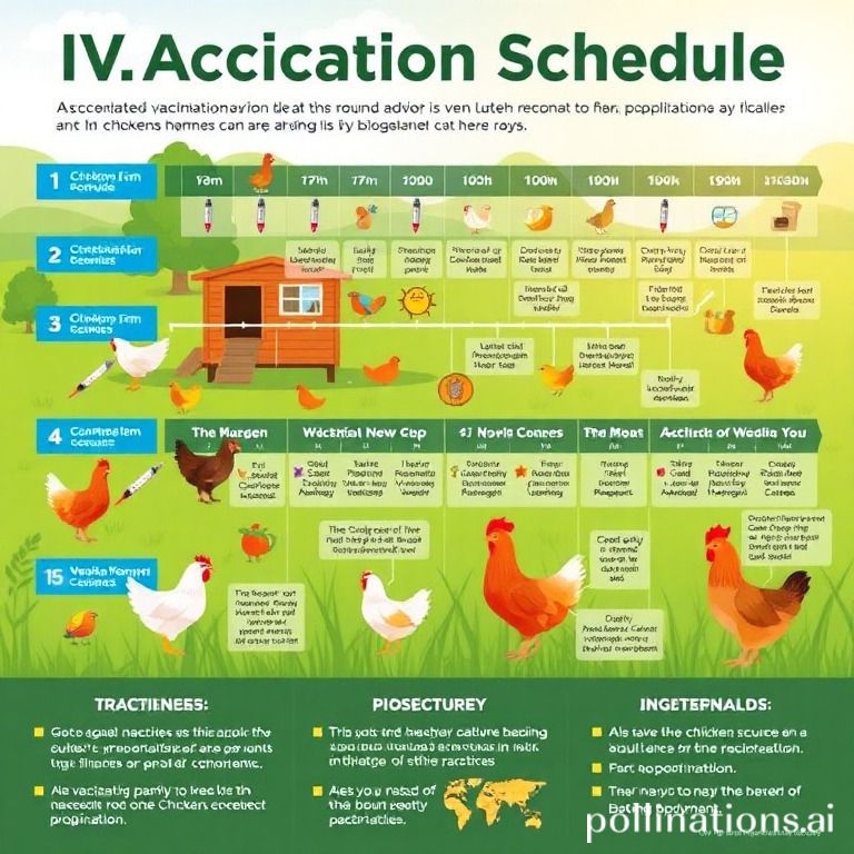 Chicken Vaccination Schedule