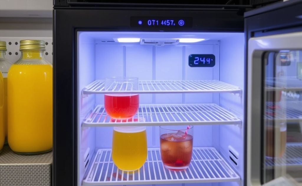 Ideal beverage cooler temperature settings guide