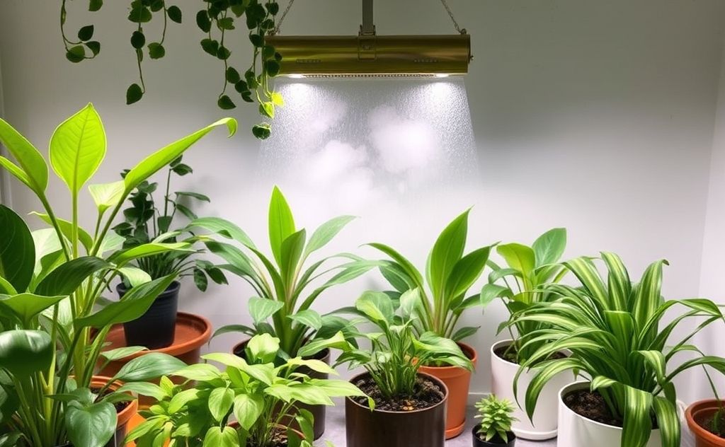 Ideal humidity for thriving houseplants