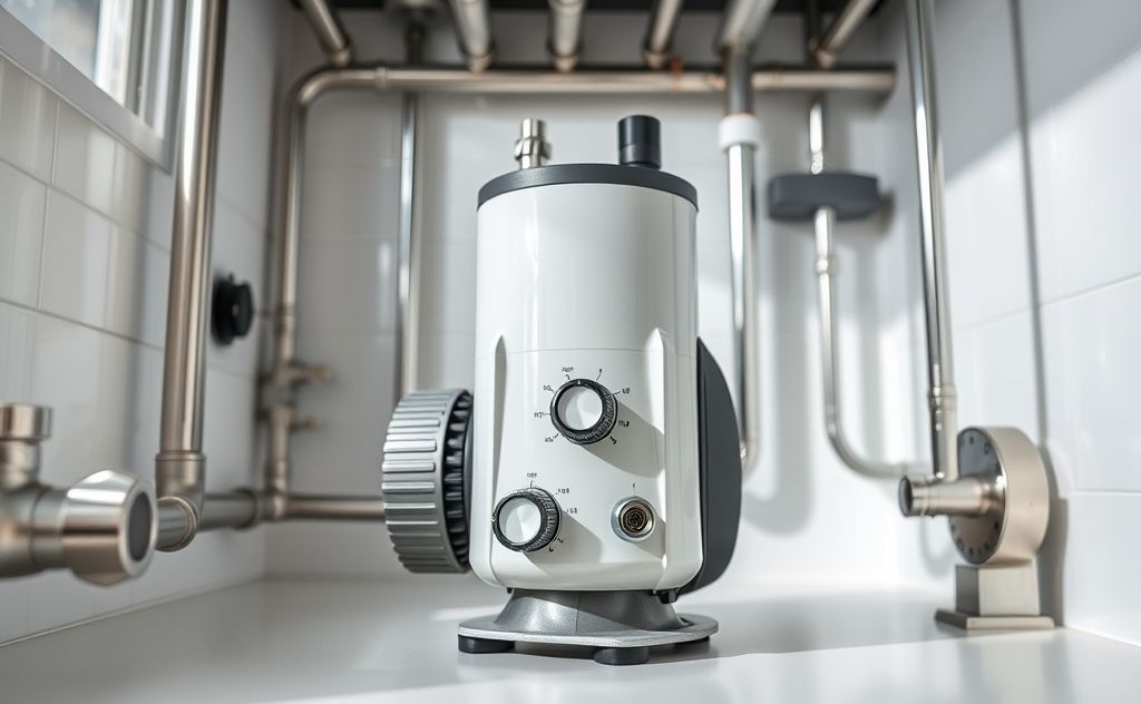 Ideal pump size for tankless water heater flush