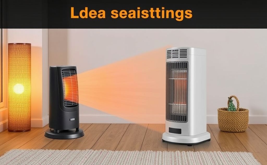Ideal settings for oil portable heater use