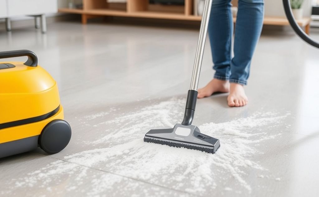 Ideal suction power for effective spot cleaning