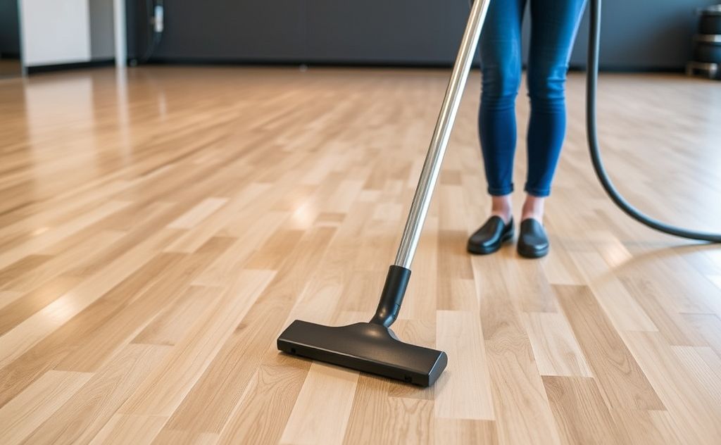 Ideal suction power for gym floor vacuums