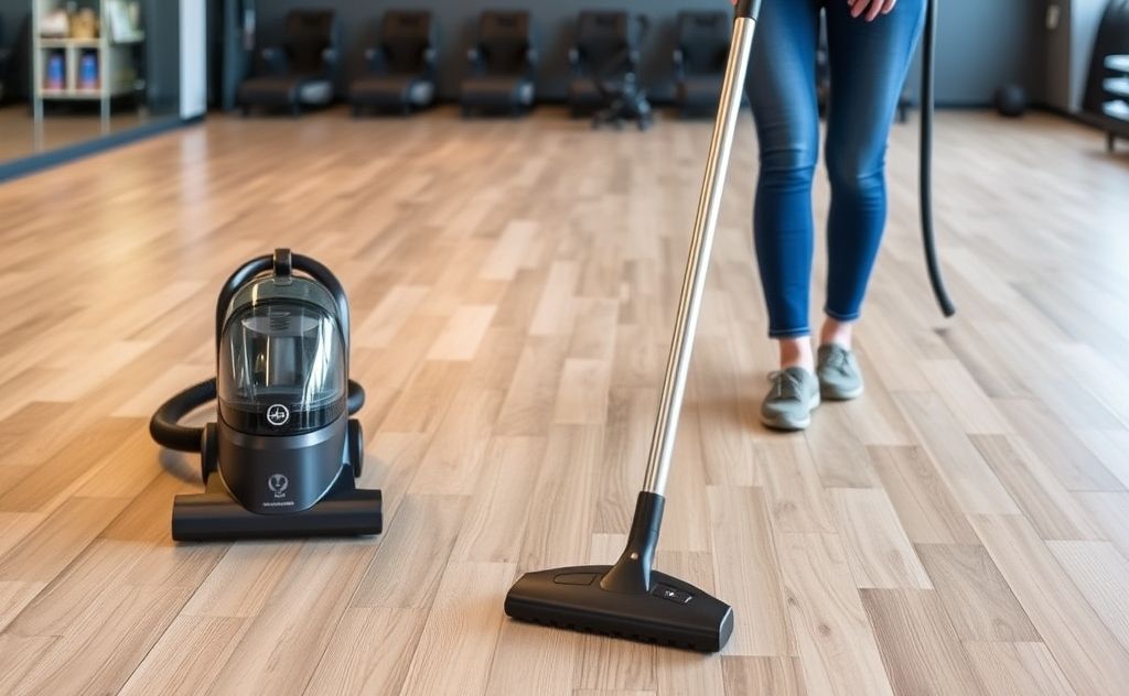 Ideal suction power gym floor vacuums